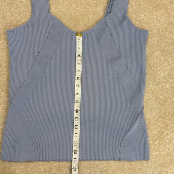 Halogen Traveling Rib Sweater Tank Sweetheart Neck Sleeveless - Size XXL - NWOT - Picture 6 of 7
